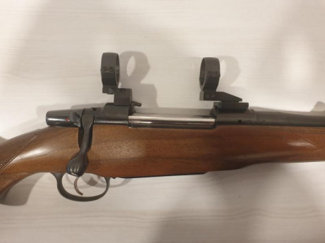 Muy buenas

Saco a la venta de nuevo este pedazo de rifle. Se trata de un CZ 550 Magnum en calibre 300win 11