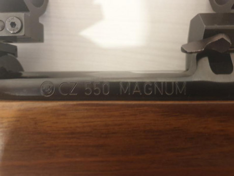 Muy buenas

Saco a la venta de nuevo este pedazo de rifle. Se trata de un CZ 550 Magnum en calibre 300win 20