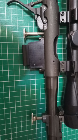 Hola; buenos días. Soy motero y ando buscando una carabina 22 lr desmontable para poder transportarla 112