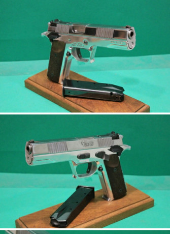 Hola a tod@s vendo mi pardini de 9mm  es de 5" cromada está en buen estado revisada recientemente 01