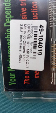 Vendo amortiguador de retroceso DPM para 1911, está nuevo porque me equivoqué al pedirlo ha pasado el 01