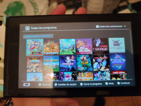 Hola, pues cambio Nintendo Switch usada pero en perfecto Estado de funcionamiento,la consola es libre(pirate) 11