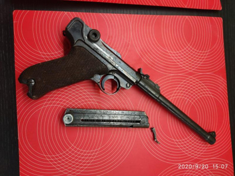 Iniciaremos con una artilleria Erfurt 1914, para continuar con una Mauser Original 4 pulgadas fabricada 02