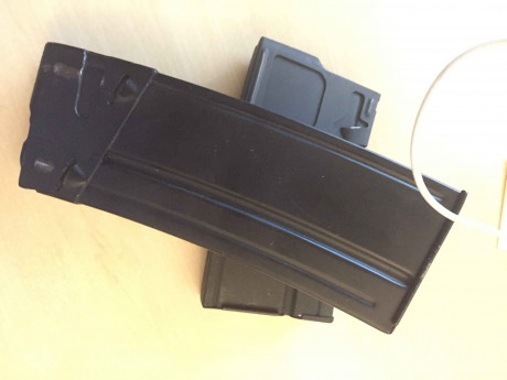 VENDIDO, cargador para CETME C y similares, de acero. Sin usar, sólo probado en arma. Sin rallas ni síntomas 01