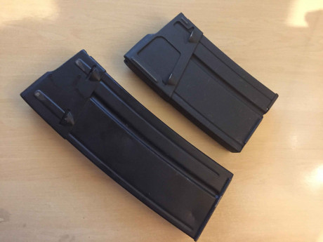 VENDIDO, cargador para CETME C y similares, de acero. Sin usar, sólo probado en arma. Sin rallas ni síntomas 00