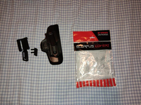 Lo dicho . 
Vendo funda de paisano marca Fab DEFENSE modelo scorpus covert , es de polímeros y va muy 01