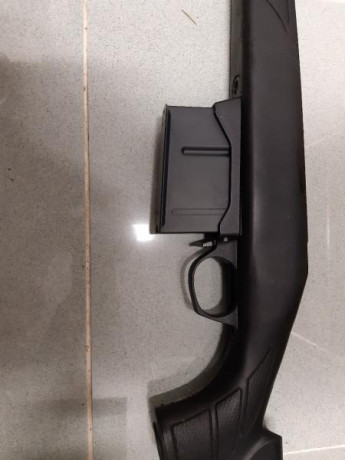 Vendo culata con cargador de rifle bergara b14 sporter modificada para cargadores AICS de 5 cartuchos 01
