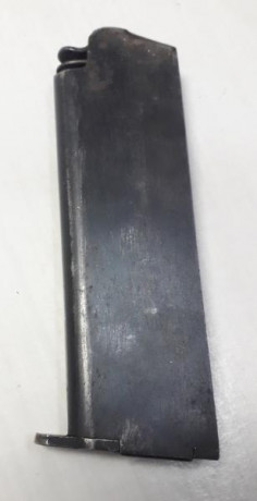 Cargador para la pistola Star modelo "A" del calibre 9 mm largo (9x23) de 8 cartuchos de capacidad, 12