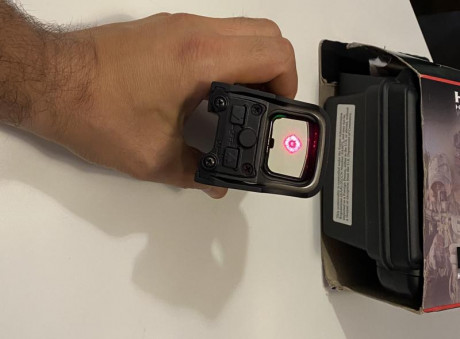 Se vende holografico eotech A65 en buen estado, muy pocas salidas de caza, casi todo el tiempo parado 31