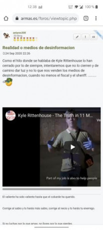 Como el hilo donde se hablaba de Kyle Rittenhouse lo han cerrado por lo de siempre, intentaremos que no 170