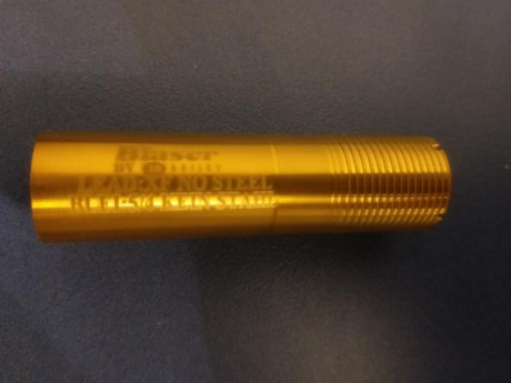 Vendo lote de chokes para Beretta y Blaser , dispongo de los siguientes:
Choke Beretta mobilchoke interno 02