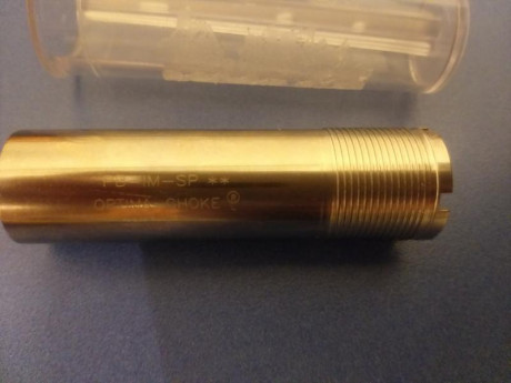 Vendo lote de chokes para Beretta y Blaser , dispongo de los siguientes:
Choke Beretta mobilchoke interno 10