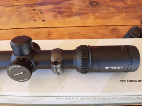 Hola.
Vendo Visor Vortex VIPER HS, 4-16x50, una de las mejores ópticas de gama media para visores.
El 01