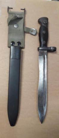 Bayoneta modelo 64 para el Cetme "C", conocida como de "Exportación". Se encuentra 00