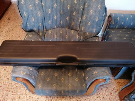 carabina Gamo Olimpic mc de 4,5 de palanca, diopter anschutz y maletin de transporte , aunque tiene bastantes 02