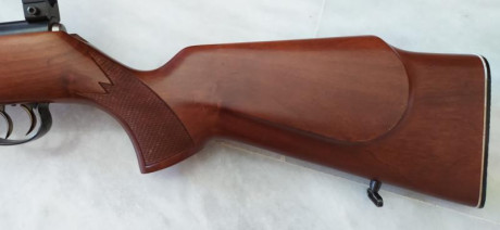 Hola, vendo carabina Anschutz de cerrojo, calibre 22. Con disparador al "pelo". 200 euros. Opción 00