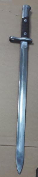 Machete bayoneta reglamentaria para el Mosquetón Mauser modelo 1916 reglamentario en el Ejército Español 01