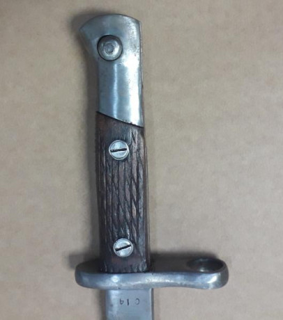 Machete bayoneta reglamentaria para el Mosquetón Mauser modelo 1916 reglamentario en el Ejército Español 10