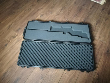 Vendo maletín rígido para rifle, carabina, o cualquier otro artículo que se pueda guardar, es totalmente 02