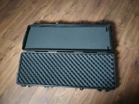 Vendo maletín rígido para rifle, carabina, o cualquier otro artículo que se pueda guardar, es totalmente 10