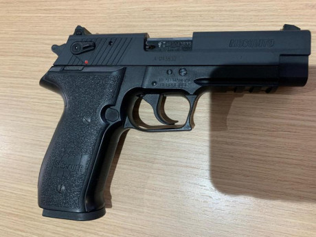 Hola! Pongo a la venta esta preciosidad una Sig Sauer Mosquito .22/
200€  NEGOCIABLES   TAMBIÉN ACEPTO 12