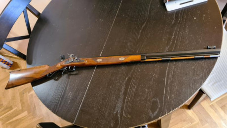 Vendo Hawken de ardesa paso 1:20 calibre 451 para bala larga a 100m  de Ardesa cañon de 1 pulgada de grueso. 02