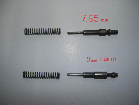 Hola , vendo percutor con su muelle , para las Astra Contable del calibre 7,65mm ( 32 ACP ) y 9mm Corto 00