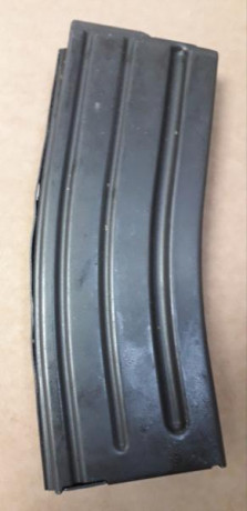 Rara funda de primera época para cargador de Cetme L/LC con bolsillo trasero para llevar el kit de limpieza. 11