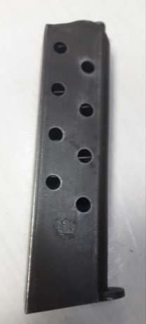 Cargador para la pistola belga marca FN modelo 1910/22 de 8 cartuchos del calibre 7,65 mm de capacidad. 00