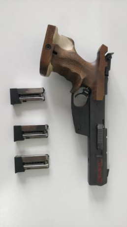Vendo Benelli MP95E (.22lr) en perfecto estado. Se vende por dejar de competir en la modalidad de pistola 01