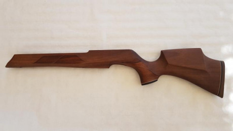 VENDO CULATA DE NOGAL PARA LA HW100, NUEVA SIN ESTRENAR, ORIGINAL WEIHRAUCH. MADERA MUY BONITA Y PRECIOSO 02