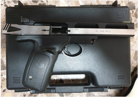 Venta o cambio ajustando diferencias

me interesa Walther gsp32 , Pistola para libre 22LR o pistola aire 00