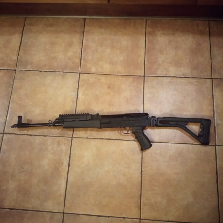 Buenas,

Pongo en venta mi vz58 en 222. Es cañon largo y esta como en la foto. Se entrega con 2 cargadores, 00
