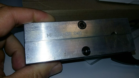 Pues por dejar la modalidad y haber vendido el revolver, vendo expectacular turquesa de aluminio de 8 01