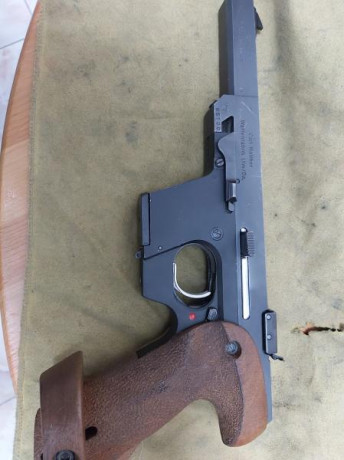 Por falta de cupo vendo mi walther GSP cal 22,muy bien cuidada y muy precisa,mantenimiento escrupuloso,la 31