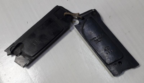 Cachas originales para la pistola Astra modelo 600 del calibre 9 mm Parabellum. Fabricadas por Plásticas 01