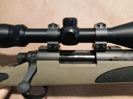 Rifle Remington 700 ADL Tactical, calibre .308 Winchester, cañón roscado con freno de boca, con visor 01