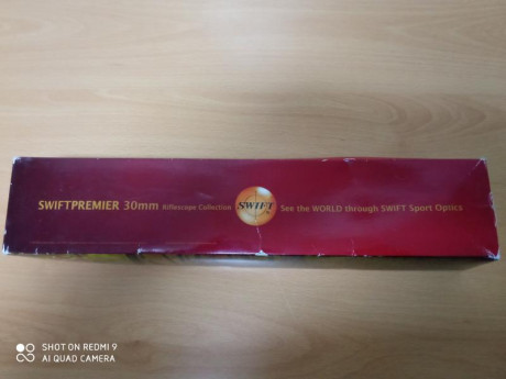 Hola vendo visor swit premier de 3-12x56, aunque la marca no es muy conocida por todo el mundo, es un 11