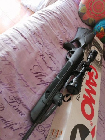 VENDO GAMO REPLAY 10 MAGNUM IGT DEL 4.5 IMPECABLE, CON TRES CARGADORES, CAJA ORIGINAL. NUEVA, NUEVA. 150 12