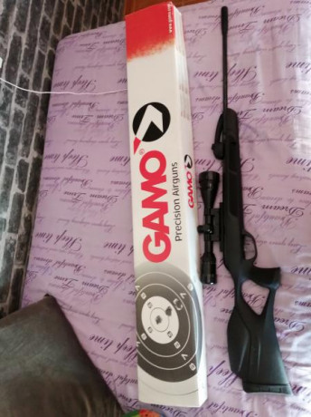 VENDO GAMO REPLAY 10 MAGNUM IGT DEL 4.5 IMPECABLE, CON TRES CARGADORES, CAJA ORIGINAL. NUEVA, NUEVA. 150 11