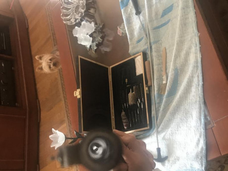 Excelente fusil con aceros y madera de alta calidad. Estado muy bueno, muy pocos tiros. Cañón, estriado 22