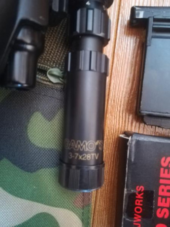 Vendo réplica airsoft M700 de la marca Kj Works. En perfecto estado.

Incluye:

Cañón de precisión 
Dos 12