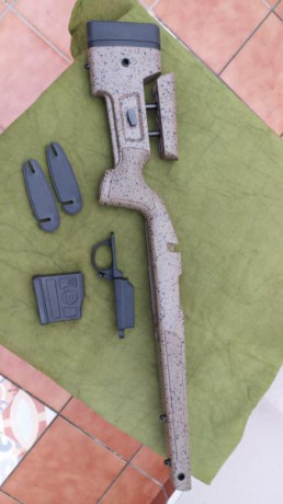 Saludos
Vendo culata completa para Bergara HMR acción corta. 

Se incluyen el guardamonte AICS y cargador 02