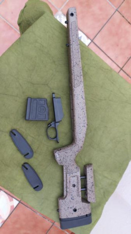 Saludos
Vendo culata completa para Bergara HMR acción corta. 

Se incluyen el guardamonte AICS y cargador 01