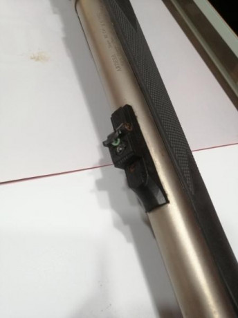 vendo rifle moderno avancarga ardesa calibre 50 por no usar. tiene poco uso 
y si alguien lo puede aprovechar 00