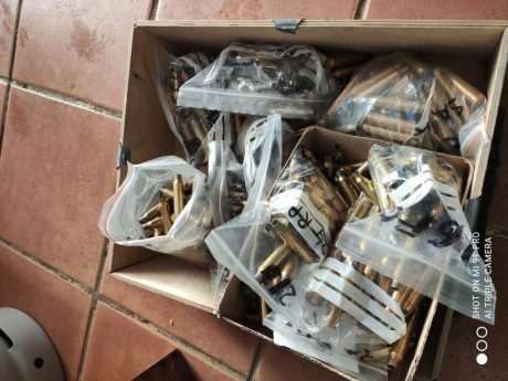 Se venden Vainas de los siguientes calibres, en lotes de 100 vainas, a 20€ las 100, más gastos de envío 00