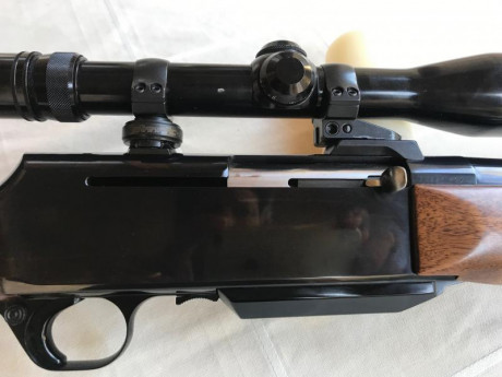 Cedo Browning Bar 300 WM. No ha llegado a los 50 tiros. Lo cedo porque nunca voy a monterias o batidas, 10