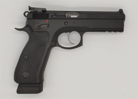    VENDIDA PISTOLA 9mm. PB. CZ 75SP-01 SHADOW.   


Como nueva. La compré para un Curso de Entrenador 01