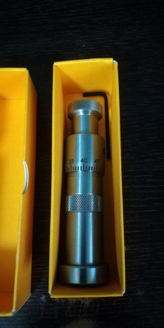 Vendo dies L.E. Wilson  308 win practicamente nuevos.

 Posicionador de puntas micrométrico  (Vendido) 01