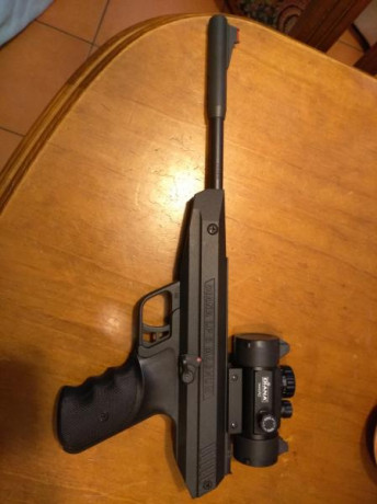 Buenas a tod@s , pues vendo pistola DIANA LP8 MAGNUN con visor de punto rojo x1 de DIANA , pistola del 01